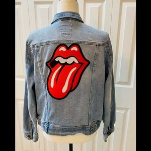 Rolling Stones jean jacket
